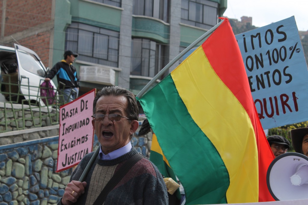 Dr. Jorge Pelaez Rivero marching with COB
