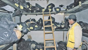 800 bodies will be cremated if the families do not pay debts. 