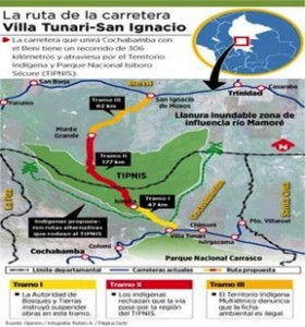tramos map